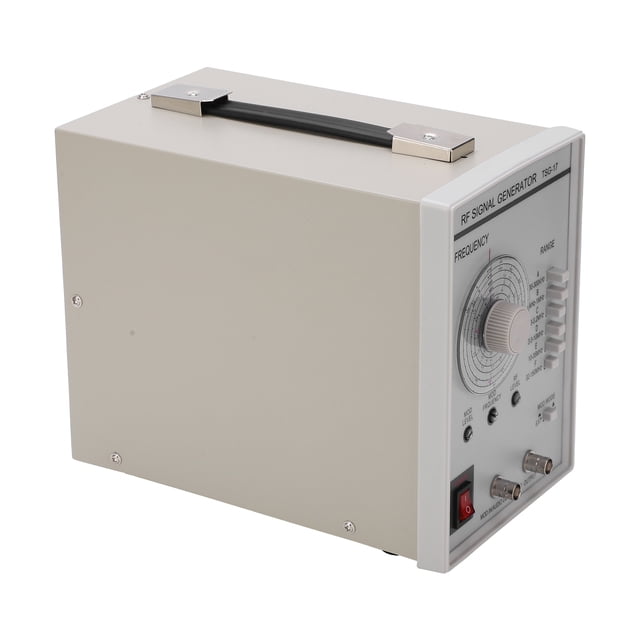 Generador de funciones portátiles, generador de funciones multifuncionales 100kHz-150mHz con línea de prueBa de Señal para Señales Estándar Para Energía de Alta Frecuencia
