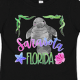 thumbnail image 4 of Inktastic Sarasota Florida Cute Swimming Manatee Boys or Girls Toddler T-Shirt, 4 of 5