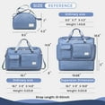 thumbnail image 6 of Joyway 2-Piece Expandable Foldable Duffle Bag Set with Wet Pocket and Shoe Compartment, Waterproof Travel and Gym Bags for Men & Women, 6 of 9