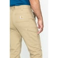 thumbnail image 4 of Carhartt Men's Rugged Flex Rigby Dungaree Stretch Work Pants Tan 36W x 28L, 4 of 6