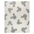 thumbnail image 3 of Disney Bravo Mickey Mouse Pop Art Modern Geometric Gray Indoor Area Rug, 8x10, 3 of 9