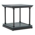 thumbnail image 2 of Furniture of America Laem 1-Shelf End Table, Antique Blue, 2 of 5