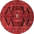 thumbnail image 1 of Ahgly Company Indoor Round Persian Red Traditional Area Rugs, 7' Round, 1 of 4