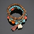 thumbnail image 1 of Imitation Pearls Rosary Bracelet Arm Jewelry Jesus Religious Ornament, 1 of 8