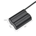thumbnail image 4 of PEPISKY PD USB Type-C Cable Dummy Battery Replacement for Fujifilm X-T4, 4 of 8