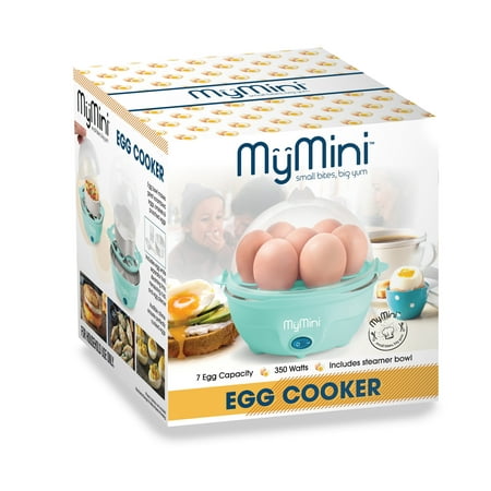 MyMini Premium 7-Egg Cooker, Teal