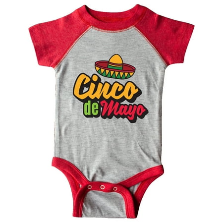 

Inktastic Cinco De Mayo with Sombrero Gift Baby Boy or Baby Girl Bodysuit