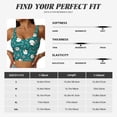 thumbnail image 6 of Lsque Love Dog Printed Women'S Sports Bra, Compression, Moisture Wicking, High-Impact Sports Bra For Women,Supportive sports bra-Large, 6 of 9
