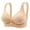 Beige, variant on Ahuyic Summer Womens Bras,Plus Size Bras for Women,Women's Non-steel Lace Stitching Comfortable And Breathable Gathered Adjustable Bra Underwear