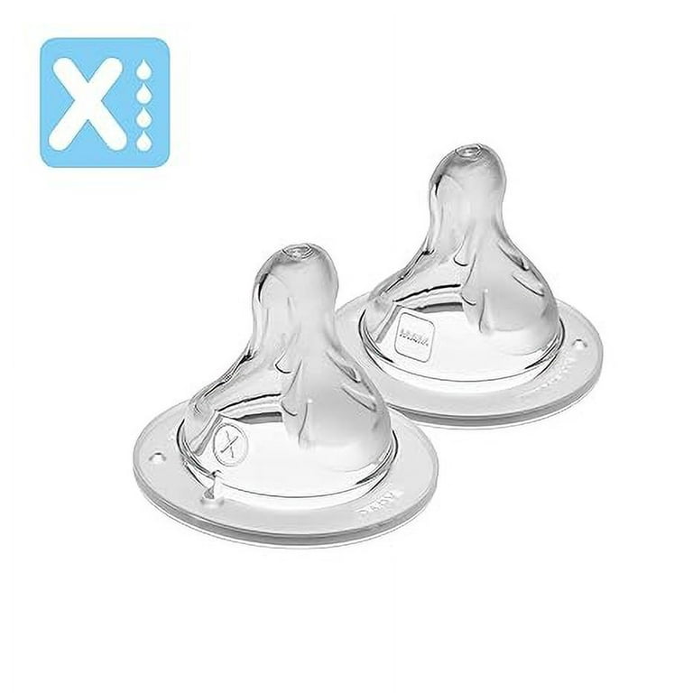 MAM Bottle Nipples Extra Fast Flow Nipple Level 4, for 6+ Months