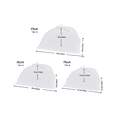 thumbnail image 3 of 4 Pack Couverture Alimentaire en Maille -14 Pouces/16 Pouces /17 Pouces Couverture Alimentaire Pop-Up Tente Réutilisable & Filets Alimentaires Pliables, 3 of 7