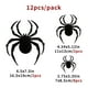 thumbnail image 3 of Decoraciones de pared de Halloween Diy 3d Plástico Araña Decoración Pegatinas Decoración de Halloween Hogar Pared Ventana Interior Exterior Araña aterradora 6 paquetes Negro, 3 of 5