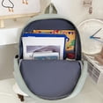 thumbnail image 2 of PENGXIANG School Bag Casual Canvas Backpack Shoulder Bag Large Capacity Bag (Purple), 2 of 10