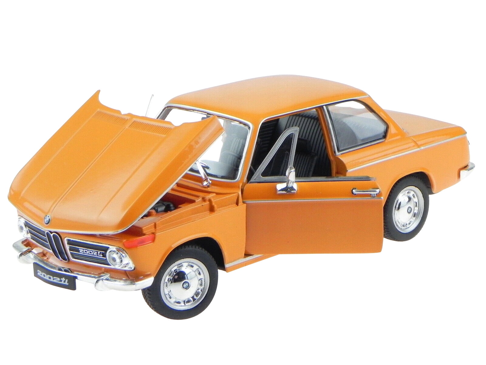 BMW 2002ti Orange 1/24 Diecast Model Car by Welly