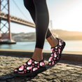 thumbnail image 5 of Whosucclay Santa Claus Sneakers for Women Slip On Running Shoes Lightweight Walking Tennis Shoes Non Slip Comfortable Fashion Sneakers, 5 of 6