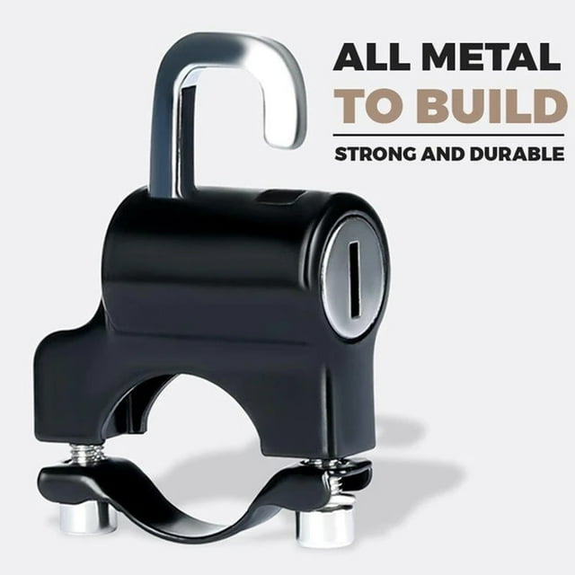 Riforla Lock Anti-theft Fixed Lock Head Fixed Multifunctional Lock Lock Bike accessories Black