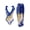Blue-Butterfly, variant on BERANMEY Women's Tropical Print One Piece Swimsuit with Cover up Beach Skirt Sarong Two Piece Floral Printed V Neck Tummy Control High Cut Monokini Swimsuit Bathing Suit Women's Swimwear & Clothing