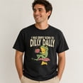 thumbnail image 2 of Born To Dilly Dally Frog Graphic T-Shirt, Unisex Classic Fit Tee, 2 of 9