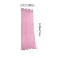 thumbnail image 3 of RuiJiao Perforated Waterproof Polyester Rain Curtain for Outdoor Windows, One-String Installation, Durable and Rainproof, Available in 7 Colors, 3 of 8