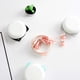 thumbnail image 4 of Lindo gato estéreo de 3,5 mm en la oreja los auriculares con micrófono y estuche para auriculares niñas mujer regalo, 4 of 5