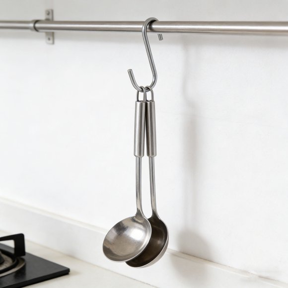 VERDANVERSE 20Ud Colgantes En S De Acero Inoxidable Para Uso Doméstico Y Taller