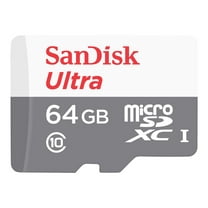 SanDisk Ultra - Flash memory card - 64 GB - UHS-I / Class10 - microSDXC UHS-I