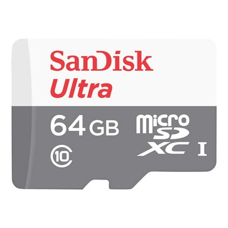 SanDisk Ultra - Flash memory card - 64 GB - UHS-I / Class10 - microSDXC UHS-I