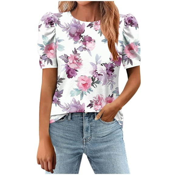 Lumivie Off The Shoulder Tops For Women Plus Size 4X Tshirts Shirts For Women Plus Size Multi Pack Peasant Blouses For Women Plus Womens T Shirts Fitted Cotton