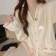 thumbnail image 4 of Pijamas de Hello Kitty con estilo Ins para mujer, primavera y otoño, nuevos pantalones de manga larga de estilo japonés dulce, ropa de abrigo para estudiantes, ropa para el hogar, 4 of 5
