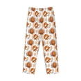 thumbnail image 6 of Uemuo Cute Squirrel Pattern Men's Wide Leg Palazzo Lounge Pants with Pockets Light Weight Loose Comfy Casual Pajama Pants-X-Large, 6 of 9