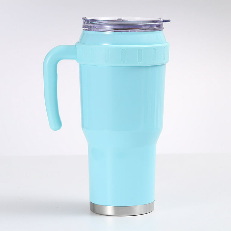 40 oz Mug Tumbler Stainless Steel Vacuum Insulated Mug with Handle Lid  Straw Keeps Drinks Cold up to 34 Hours Leak Proof Tumbler