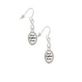 thumbnail image 3 of Delight Jewelry Best Sister Ever Oval Silver tone Infinity French Earrings, 3 of 4