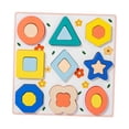 thumbnail image 4 of Wooden Jigsaw Puzzles Children Early Education Learning Toy Montessori Toy for 1 Shape, 4 of 8