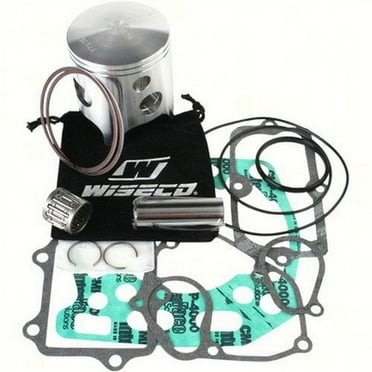 Wiseco Pk1211 66.4Mm 2-Stroke Motorcycle Piston Kit With Top-End Gasket Kit, Silver PK1211