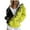 Yellow, variant on MESSIYO Full Zip Up Hoodie athletic jacket women light jackets for women zip up hoodie women hoodies for women Green L