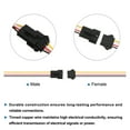 thumbnail image 4 of Uxcell 20PCS SM 4Pin Connector Male to Female Plug Electrical Wire 2.54mm Pitch 20CM Terminal Connector Cable, 4 of 5