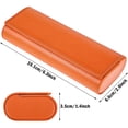 thumbnail image 2 of Lightweight Hard Shell PU Leather Eyeglass Case 1 Pc Portable Sunglass Storage, 2 of 6
