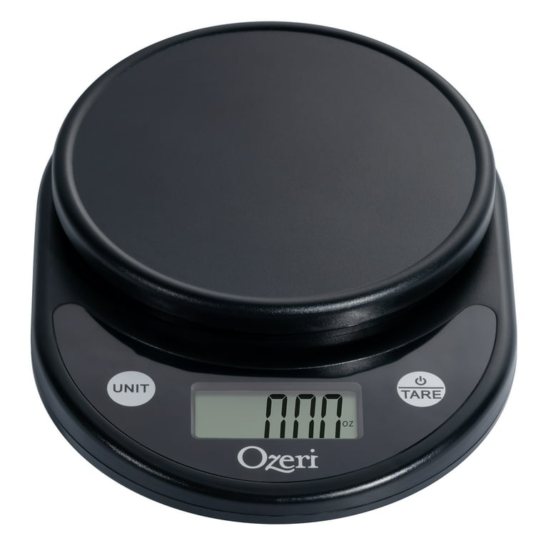 Ozeri Pronto Digital Multifunction Kitchen and Food Scale, Black, Size: 8.25 x 2.50 x 9.75 Inches Zk14