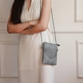 thumbnail image 3 of MKF Collection Heartly Women's Crossbody Bag, Vegan Leather Handbag by Mia K. - Gray, 3 of 5