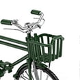 thumbnail image 2 of Tricycle Model 1/10 Scale Lifelike Decorative Loading Unloading Function Alloy Vintage Tricycle Toy for Girls Boys Green, 2 of 4