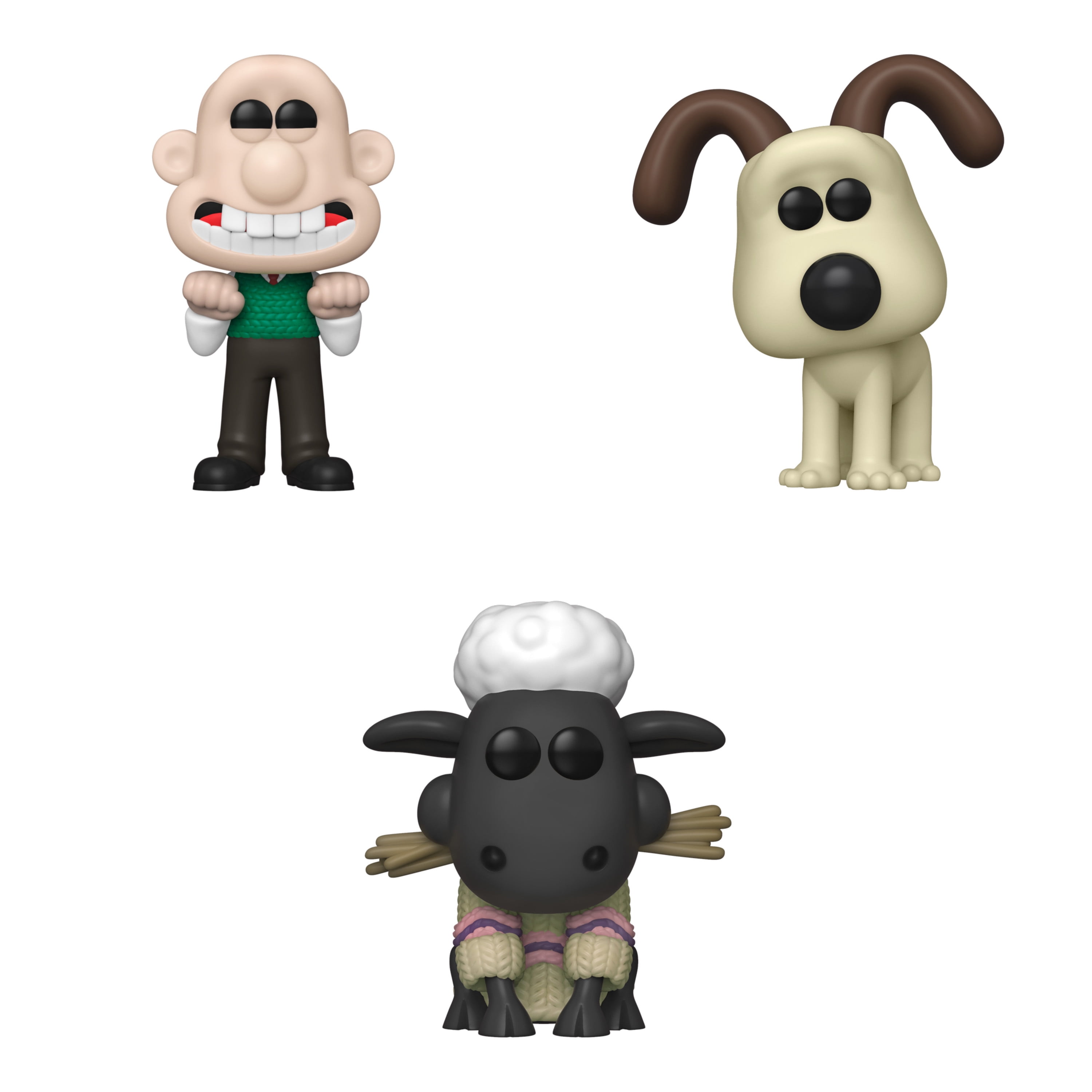 Funko POP! Animation Wallace & Gromit Collectors Set Wallace, Gromit