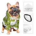 thumbnail image 3 of Fotbe Lovely Chickens Sudadera con Estampado para Perros Pequeños – Suéter con Capucha para Mascotas, Tela Suave de Forro Polar con Bolsillo-Small, 3 of 7