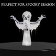 thumbnail image 2 of Halloween Airblown Yard Inflatables Photorealistic ShortCircuit-Thunder Bare Bones, 2 of 5