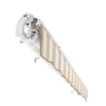 thumbnail image 4 of Awntech 10' x 8' Maui Manual Patio Retractable Awning Acrylic Fabric, Linen/White Stripe, 4 of 7