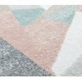 thumbnail image 7 of Rugs America Mika MO60A Milkshake Geometric Contemporary Pink Area Rug, 8'x10', 7 of 7
