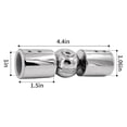 thumbnail image 2 of 2 Pcs Connecteur d'Angle pour Tringles à Rideaux, Connecteur d'Angle Réglable pour Tringle à Rideaux de 1 Pouce pour Baie Vitrée C-QIUPING, 2 of 4