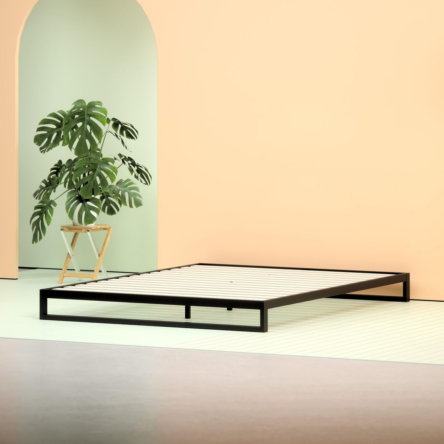 Zinus Trisha 7 inch Metal Bed Frame with Headboard