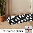 thumbnail image 3 of Black Halloween Ghosts with Boo Door Rugs,Washable Non Slip Door Mats Indoor,Decorative Door Mats,Entry Mat Indoor for Entrance,Bedroom,Kitchen,Bathroom,16"x47", 3 of 6