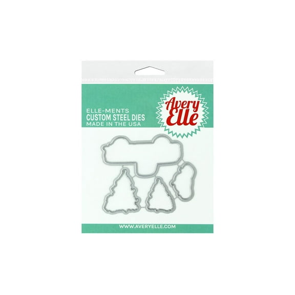 Avery Elle Die Elle-Ments Layered Holiday Truck