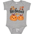 thumbnail image 3 of Inktastic Big Brother Pumpkins with Fall Leaves Boys Baby Bodysuit, 3 of 5